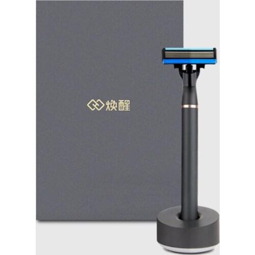 Xiaomi Huanxing Shaver Beard Shaving H600 3 in 1 Manual Razor Magnetic Shaving Replaceable Shaver Blade For Men Women
