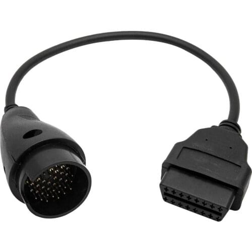 For MB 16 Pins to 38 Pins OBD2 OBDII Diagnostic Connector Cable Scanner Adapter