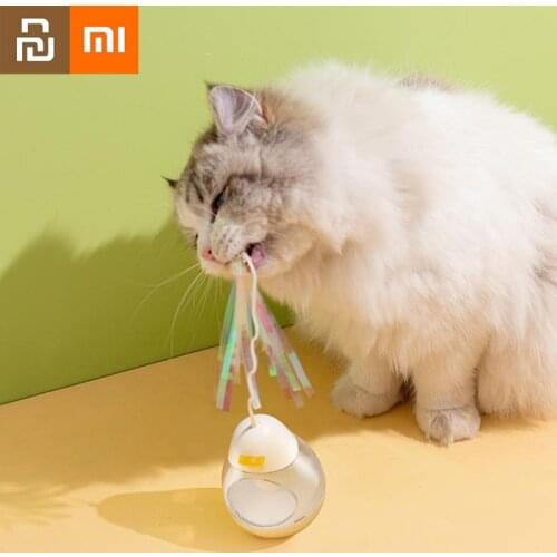 Xiaomi Pets Toy Tumbler Funny Interactive Anti-boring Paper Automatic Funny Cat Stick Bite Resistant Cat Toy Pet Supplies Youpin