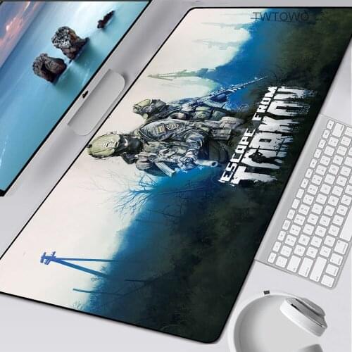 Escape from Tarkov Mouse Pad Large Gaming Gamer Play Mats Computer Accessories XXL Mousepad Keyboard Rubber PC Desk Pad Carpet
