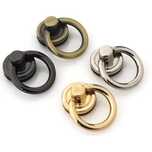 2pcs Metal Bag Side Edge Hang Buckle Fashion Chain Modified Clasp for Leather Craft Bag Strap Belt Handle Shoulder Accessories