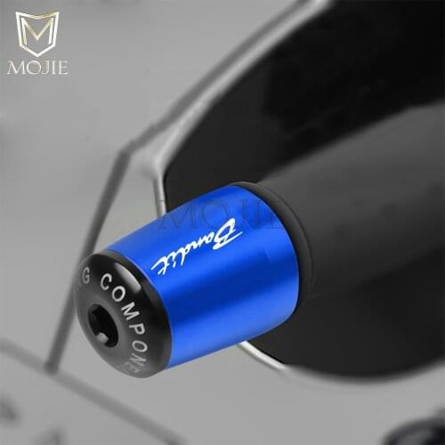 Motorcycle 7/8" 22MM Handlebar Hand Grips Handle Bar End Cap For SUZUKI GSF 250 600 600S 650 650S 650N 1200 1250 Bandit 650S