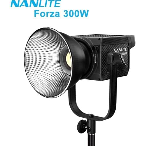 Nanguang Nanlite Forza300 300w LED Photography Light 5600K Ultra Bright Monolight COB Spot Light Studio Video Photo Fill Light