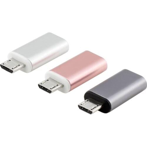 USB 3.1 Type C Female to Micro B male adapter Card USB-C Port to Android Phone data Charge port Converter