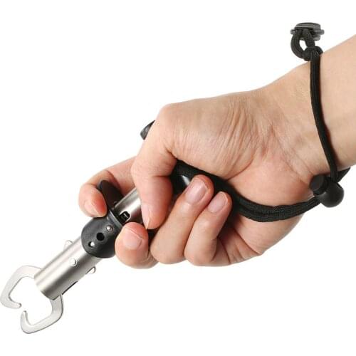 Stainless Steel Fishing Tackles Outdoor Lure Fishing Portable Tools, Fish Lip Plier Scissors