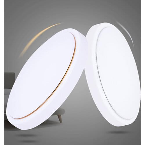 24/36/48W Modern LED Ceiling Lamps Round Silver Gold Thread Bedroom Living Room Ceiling Light Home Indoor Lighting Fixture