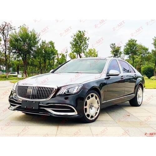 Z-ART MAY BACH body kit for W221 S class new body kit for W221 S class 2006-2013 to W222 facelift body kit for W221 S class