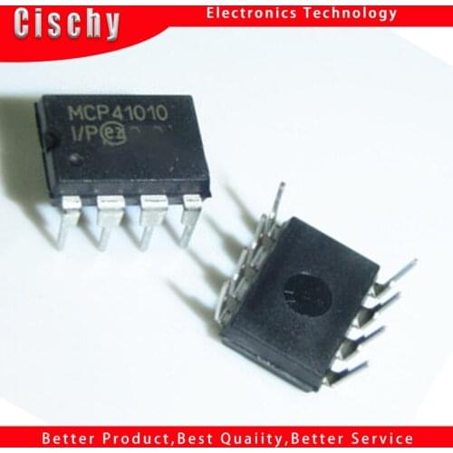 1pcs/lot MCP41010-I/P MCP41010 DIP-8 In Stock