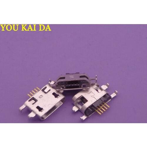10pcs Micro mini USB connector charge jack socket repair For OPPO U701 U701T U705T X909 X909T U2S U707T R801 R827 R6007 R8007