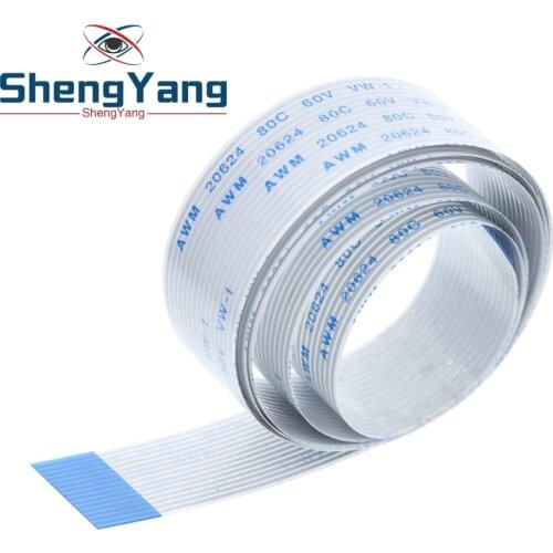 15 Pin Ribbon Flex CSI Cable with 10cm 20cm 30cm 40cm 50cm 60cm Length for Raspberry Pi 3 Model B+ / 3 / 2 Camera