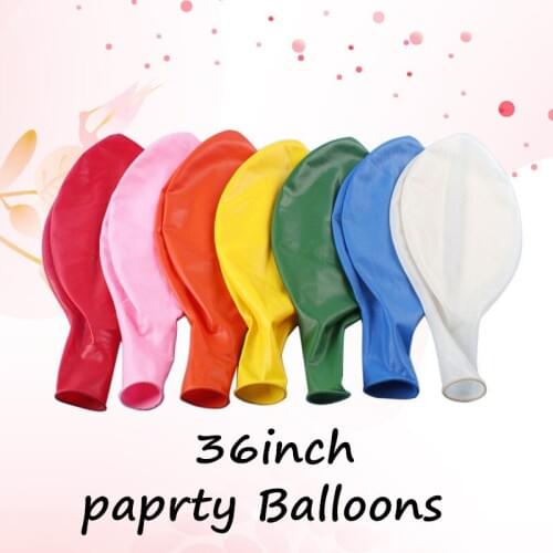 36 Inch Party Balloon Baby Shower Boys Girls Holiday Decorations Huge Giant Balloons Latex Balls Birthday Party Supplies 1pcs