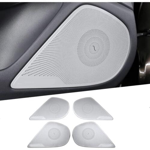 Stainless Steel For Mazda 6 Atenza M6 2019 2020 Door Audio Speaker Ring Frame Cover Trim Car Styling Auto Accessories 4pcs