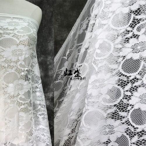 50cm*150cm/piece,Soft Hollow Embroidered Mesh Cloth,Clothing,Skirt,Dress,Decoration,Spread,Curtain Fabric,DIY Handmade Materials