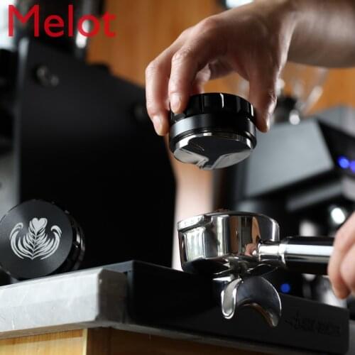 58mm Italian Coffee Machine Universal Adjustable Four Paddle Stainless Steel Powder Hammer Simple 51mm Coffee Tamper