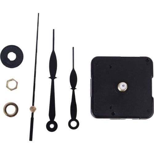 Silent Quartz Wall Clock Movement Mechanism Hands Motor Kit Battery Operated DIY Replacement Repair Parts