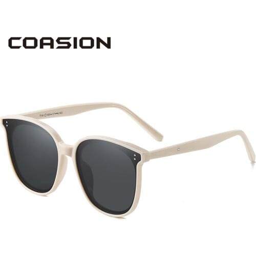 COASION Brand Design Oversized Polarized Sunglasses Men Women Luxury Retro Square Sun Glasses Shades for Men UV400 2020 CA1549