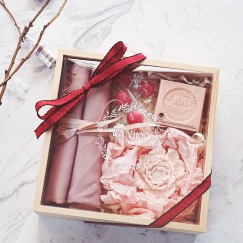 Handmade Craft Wooden Box Gift Packing Chrismas Vintage Jewelry Case Multifunction Home Storage Boxes Square Rectangle