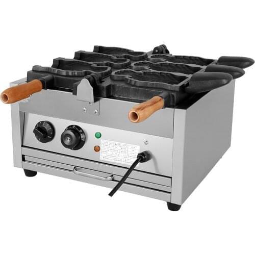 Hot sale automatic taiyaki fish waffle maker machine