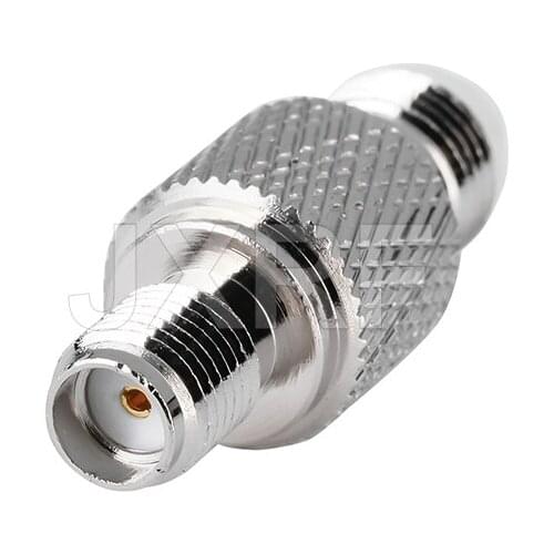 JXRF Coaxial Adapter FME Female Jack To SMA Female Jack Connector