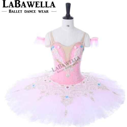 Fairy Doll Classical Ballet Stage Costume BT9059A Adult Nutcracker Professional Pink Sugar Plum Fairy Performance Ballet Tutu
