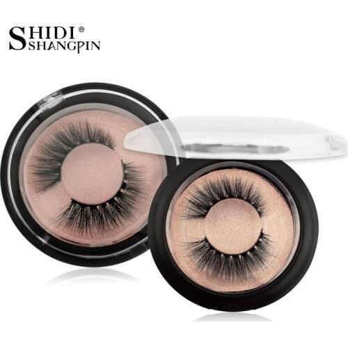 SHIDISHANGPIN 1 Pair Mink Eyelashes Natural 3d Mink Lashes Cilios Mink Handmade lashes Maquillaje Fluffy Lashes False Eyelashes