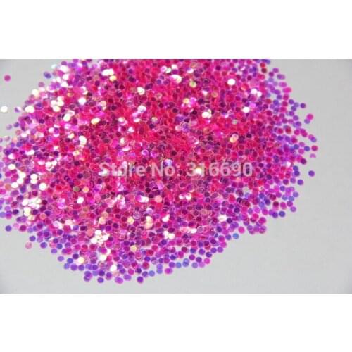 New arrival 2mm Pink Round Glitter for Nail Art Scrapbooking and Crafts