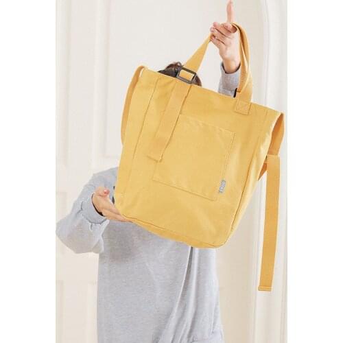 New Thick Canvas Bag Women Casual Tote Bag Collage Student Book Laptop Messenger Handbags Shoulder Bag For Women Crossbody Bags