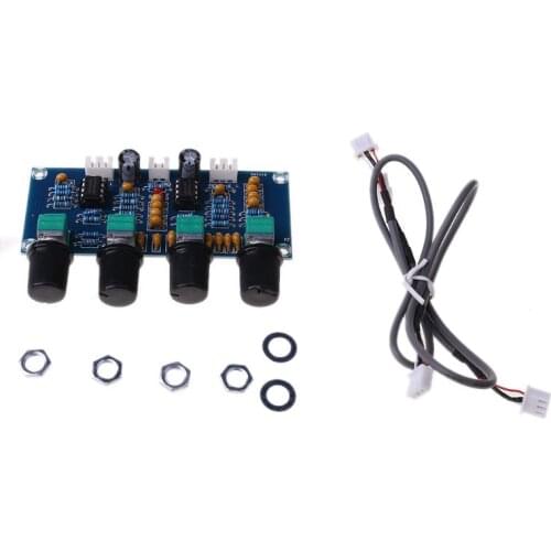 XH-A901 NE5532 Tone Board preamp Pre-amp With treble bass volume adjustment pre-amplifier Tone Controller For amplifier Board