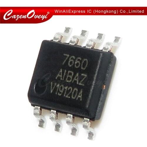 10pcs/lot ICL7660AIBAZ ICL7660AIBA ICL7660 7660AIBAZ IC SOP-8 In Stock