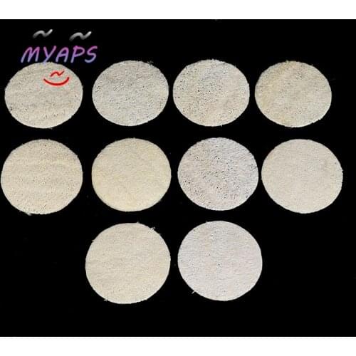 10pc Natural Loofah Sponge Bath Rub Exfoliate Bath Glove Oval Bath face Towel