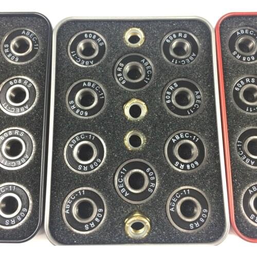 10 Pcs Skateboard Bearings ABEC-11 Roller Skates Spinners Scooter Inline Skates & Skateboards Accessories