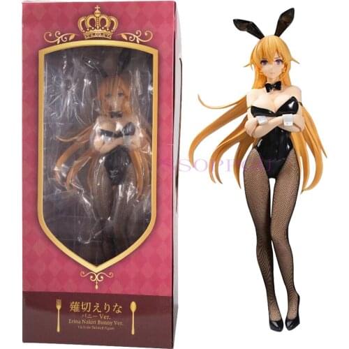 FREEing B-STYLE Food Wars!Shokugeki no Soma Nakiri erina Bunny Girl PVC Action figure Toy Anime Sexy Girl Figure Collection Doll