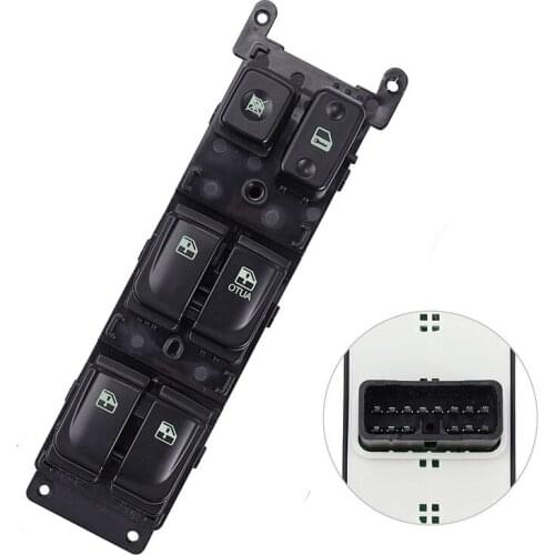 Car Auto ABS Front Left Driver Side Electric Power Window Master Switch Button for Hyundai Sonata 2005 2006 2007 93570-3K010