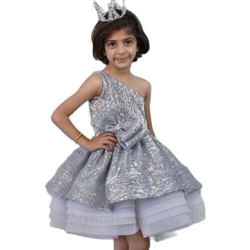 White and Pink Flower Girl Dresses With 3D Butterfly Lace Applique Wedding Cute Princess Communion Pageant Dresses