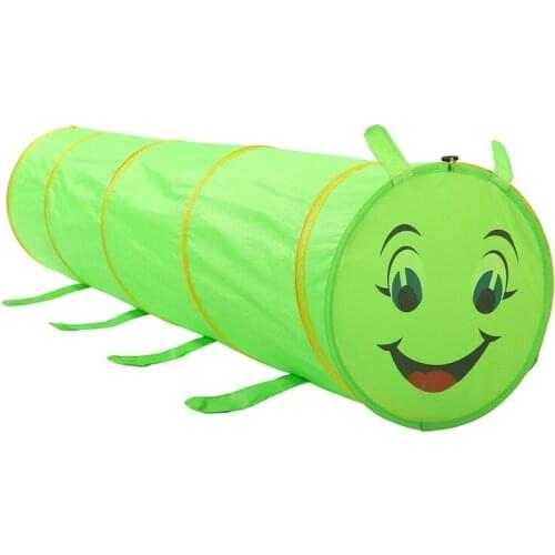 Childrens Tent Caterpillar Tunnel Baby Cartoon Crawling Game Dollhouse Ocean Bobo Ball Pool Teepee Play Tent Kids Tent