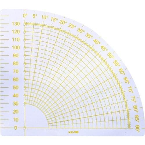 DIY Sewing Patchwork Tools Fan-Shaped Patchwork Scrapbook Round Fan Foot Seam Ruler Protractor Tailor Sewing Tools