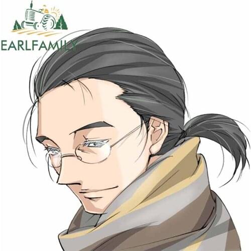 EARLFAMILY 13cm x 12.6cm For Anime Window Fine Decal Car Styling Stickers Vinyl Material DIY Custom Printing Decoration