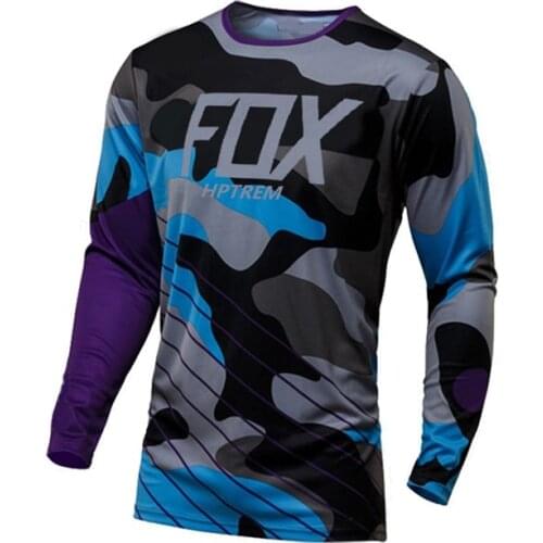 Long Sleeve Mountain Bike Jersey Downhill Enduro Jersey Motocross Mx Fox Mtb Mountain Bike Clothing