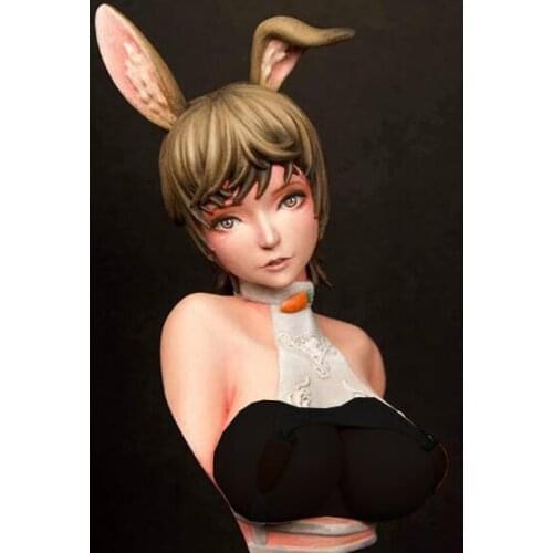 1/12 Resin Bust Building Kit Bunny girl