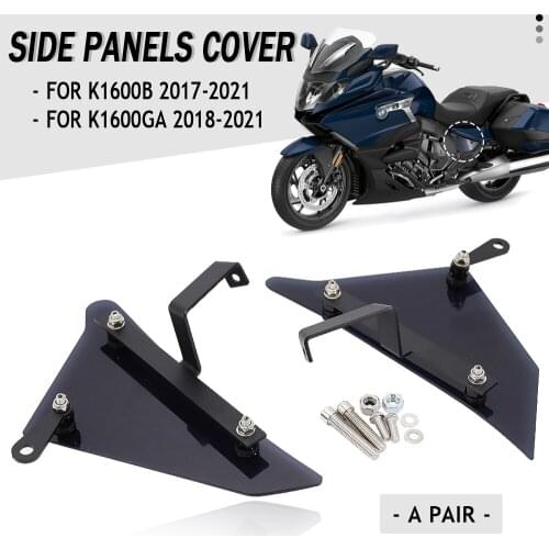 New Motorcycle Left&Right Fill Panels Cover Fairing Cowl ABS Plastic Plates Tank Trim For BMW K1600B K1600 Grand America