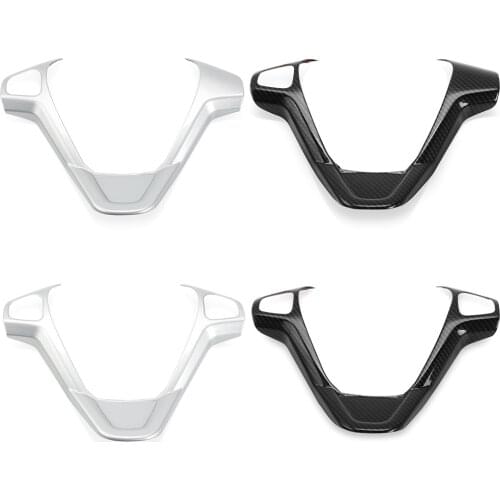 New Arriavls Car Steering Wheel Covers Trim Sticker for Ford New Fiesta MK7 2009-2017 Ecosport 2012-2017 Accessories