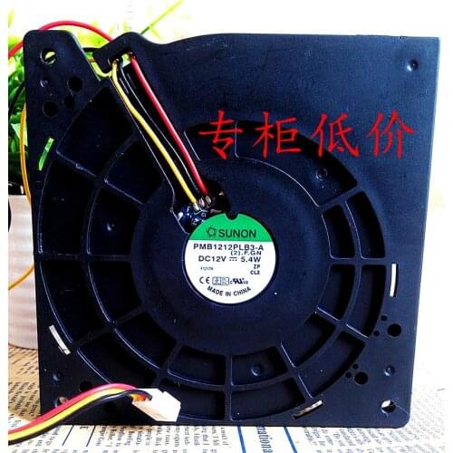 Original Sunon PMB1212PLB3 12cm 12032 120*120*32mm DC 12V 5.4W 3 Lines Blower Cooling Fan