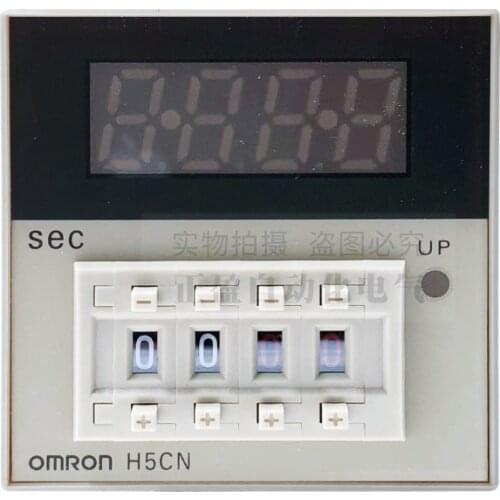 Free shipping Original authentic Omron OMRON time relay H5CN-XAN-Z 100-240VAC