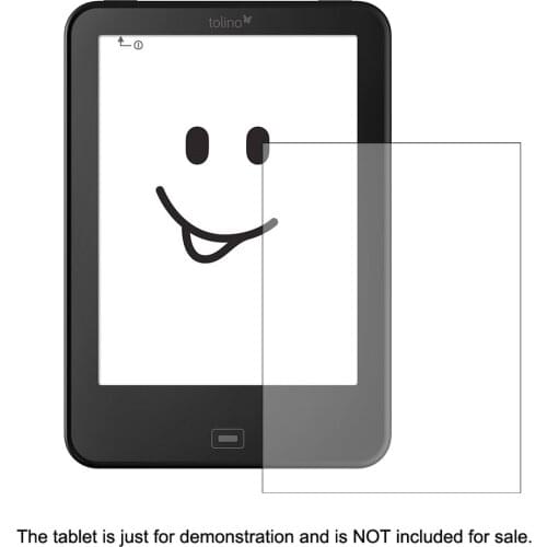 Anti-Scratch Clear LCD Screen Protector Shield Film for Tolino Vision Tablet Accessories
