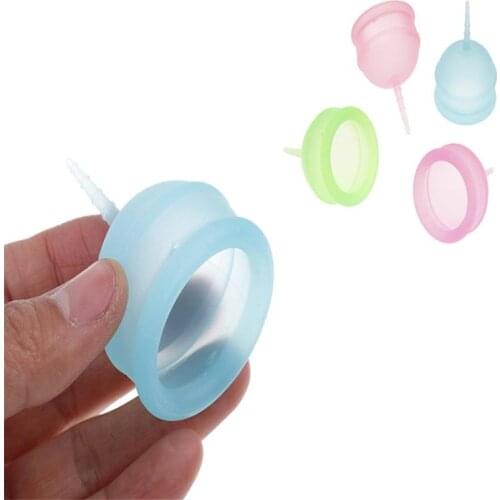 S/L Size Silicone Menstrual Cup Feminine Hygiene Lady Cup Prevent Side Leakage Period Cup Collector Menstrual Vigin Care