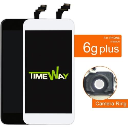 10PCS Display For iphone 6 Plus LCD Screen AAA With Touch Screen Digitizer With Camera Holder For iphone 6 Plus LCD Assembly