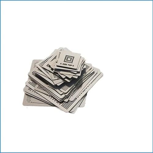 38 58pcs/Set Game Consoles Directly Heating BGA Stencil BGA Reball Kit for PSP, PS3, WII, XBOX CPU Playstation Repair Tools