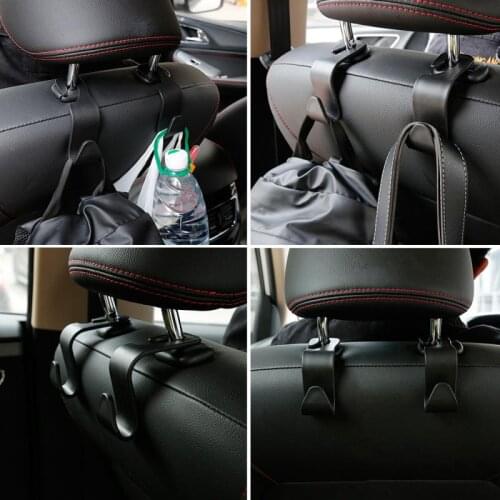 4/2 pcs Car Seat Storage Hook Organizer Mount Storage Hook for Groceries Bag Handbag
