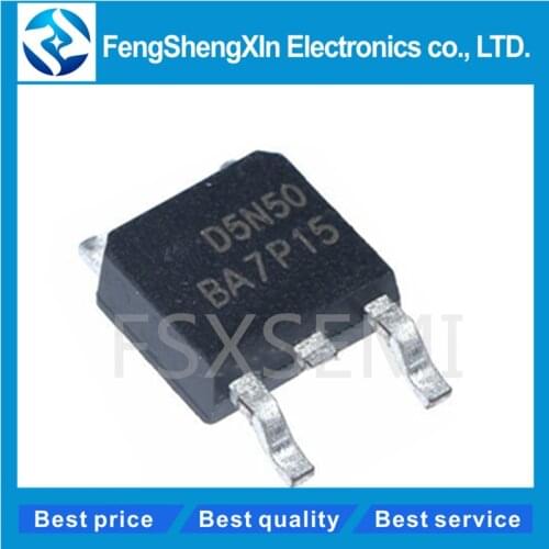 50pcs/lot AOD5N50 D5N50 TO-252 N-Channel MOSFET