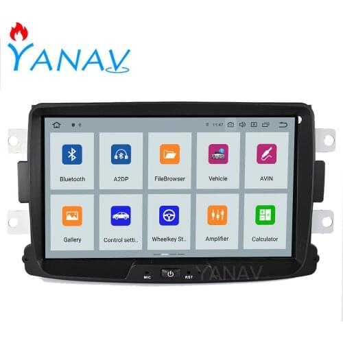 Car radio audio 2DIN Android stereo receiver For Renault Duster Dacia Logon Sandero Lodgy Capture Symbol Duster Docker 2011-2017